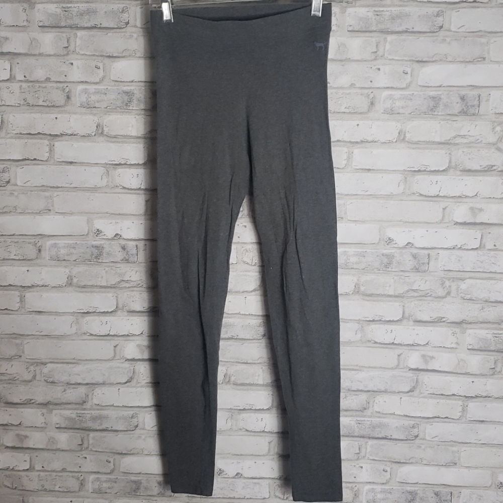 PINK Gray leggings